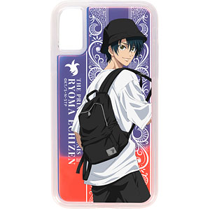 新テニスの王子様 描き下ろしイラスト 越前リョーマ トランプモチーフ私服ver. ネオンサンドiPhoneケース(XR)