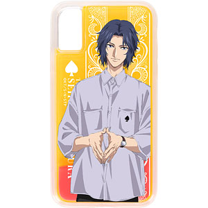 新テニスの王子様 描き下ろしイラスト 幸村精市 トランプモチーフ私服ver. ネオンサンドiPhoneケース(XR)