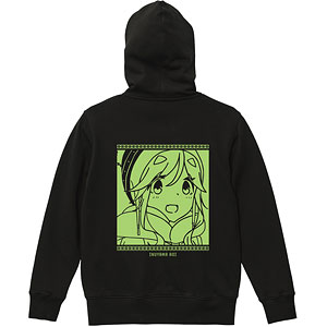 ゆるキャン△ 犬山あおい バックプリントパーカー メンズ L