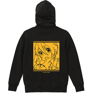 ゆるキャン△ 斉藤恵那 バックプリントパーカー メンズ M