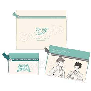 ハイキュー！！ TO THE TOP 3連ポーチ 稲荷崎高校[マリモ