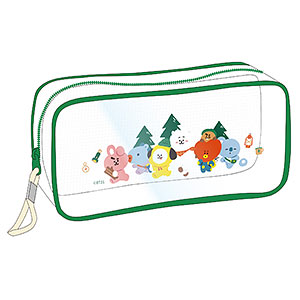 BT21 クリアペンケース THE GREEN PLANET