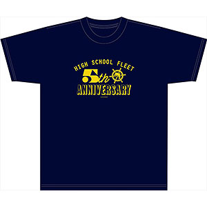劇場版 ハイスクール・フリート 5周年記念Tシャツ XL[コンテンツシード 