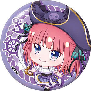 五等分の花嫁∬ ぽぷきゃら パイレーツ 缶バッジ 中野二乃