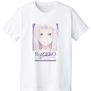 Re：ゼロから始める異世界生活 エミリア Ani-Art aqua label Tシャツ メンズ L