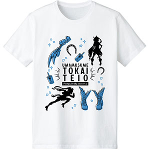 TVアニメ『ウマ娘 プリティーダービー Season 2』 トウカイテイオー ラインアート Tシャツ レディース L