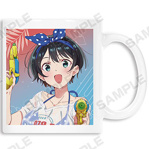 TVアニメ『彼女、お借りします』 描き下ろしイラスト 更科瑠夏 ビーチデートver. マグカップ