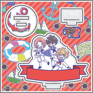 アクリルフィギュアプレート「アイ★チュウ Etoile Stage」01/F∞F マリンver.(80’s Candy Art)