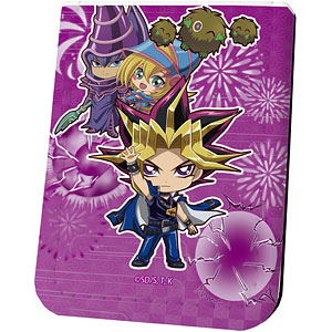 レザーフセンブック「遊☆戯☆王デュエルモンスターズ」11/闇遊戯＆ブラックマジシャン＆ブラックマジシャンガール(ミニキャラ)