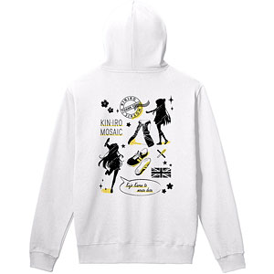 きんいろモザイク Thank you！！ 九条カレン Ani-Sketch パーカー レディース XL