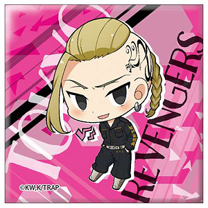 東京リベンジャーズ ちびっつ！ おらおら スクエア缶バッジ 龍宮寺堅