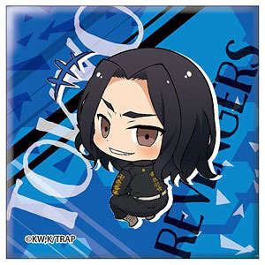 東京リベンジャーズ ちびっつ！ おらおら スクエア缶バッジ 場地圭介