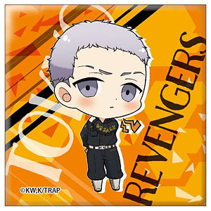 東京リベンジャーズ ちびっつ！ おらおら スクエア缶バッジ 三ツ谷隆