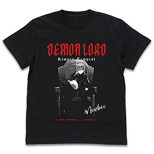 転生したらスライムだった件 魔王・リムル Tシャツ/BLACK-L