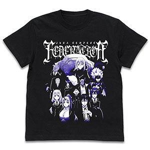 転生したらスライムだった件 魔国連邦 Tシャツ/BLACK-XL