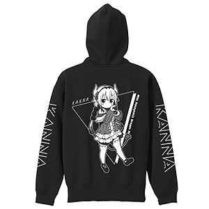 小林さんちのメイドラゴンS トール ジップパーカー/BLACK-L[コスパ 