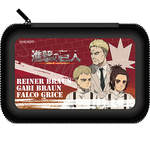 受注限定品 進撃の巨人 ぬいぐるみキーホルダー ライナー ガビ ファルコ 受注限定品 進撃の巨人 ぬいぐるみキーホルダー ライナー ガビ