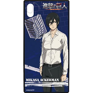 進撃の巨人 The Final Season ハードスマホケース(iPhoneX XS) H (ミカサ)