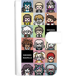 ダンガンロンパ1・2 Reload ドット絵モチーフ手帳型スマホケース ver.B(Mサイズ)