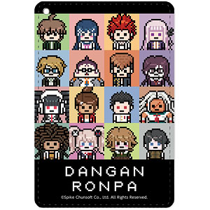 ダンガンロンパ1・2 Reload ドット絵モチーフ1ポケットパスケース ver.A
