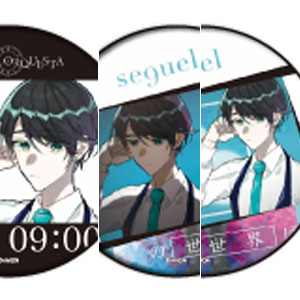 缶バッジ3個セット「Clock over ORQUESTA」02/MVデザイン 桜小路