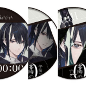 缶バッジ3個セット「Clock over ORQUESTA」02/MVデザイン 桜小路