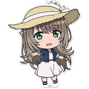 白い砂のアクアトープ ぷにこれ！キーホルダー(スタンド付) 宮沢風花
