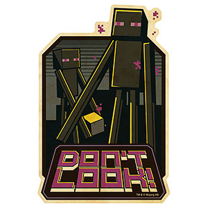 MINECRAFT マインクラフト トラベルステッカー (7)ENDERMAN