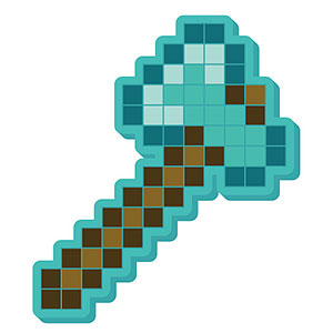 Minecraft マインクラフト ダイヤモンドの剣 シリコンペンポーチ エンスカイ 発売済 在庫品