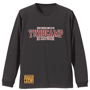 ゆるキャン△ YURUCAMP△ 袖リブロングスリーブTシャツ/SUMI-M