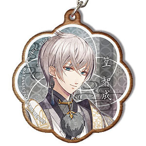 君は雪間に希う 木製キーホルダー デザイン01(篁智成)