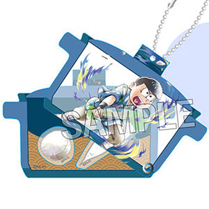 おそ松さん 6つ子の家事場 フレークアクリルキーホルダー 豚汁編 カラ松