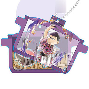 おそ松さん 6つ子の家事場 フレークアクリルキーホルダー 豚汁編 一松