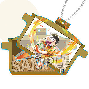 おそ松さん 6つ子の家事場 フレークアクリルキーホルダー 豚汁編 十四松