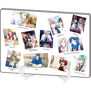 アクリルアートボード(A5サイズ)「アニメ アイ★チュウ」02/ちりばめデザインB