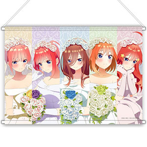 TVアニメ「五等分の花嫁∬」 描き下ろしB3タペストリー(ドレス) 全員集合