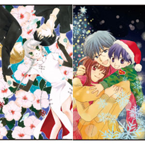 ポストカードセット「LaLa45周年」02/Bセット(水玉ハニーボーイ＆龍の花わずらい＆キスよりも早く＆砂漠のハレム)