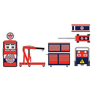 1/64 Auto Body Shop - Shop Tool Accessories Series 5 - Red Crown Gasoline