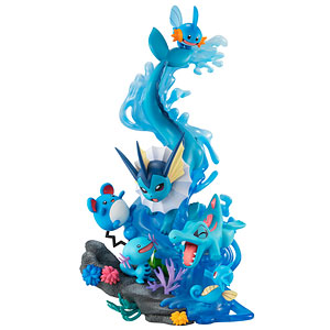 G.E.M.EXシリーズ ポケットモンスター みずタイプ DIVE TO BLUE 完成品フィギュア