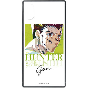 HUNTER×HUNTER ゴン Ani-Art 第3弾 スクエア強化ガラスiPhoneケース(11 Pro)
