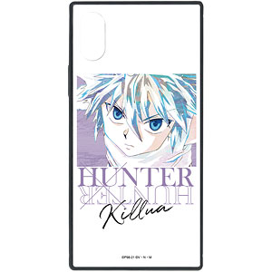 HUNTER×HUNTER キルア Ani-Art 第3弾 スクエア強化ガラスiPhoneケース(11 Pro)