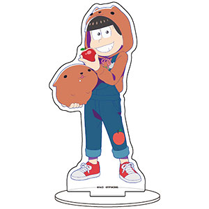 キャラアクリルフィギュア「おそ松さん×カピバラさん」01/おそ松＆カピバラさん(描き下ろし)