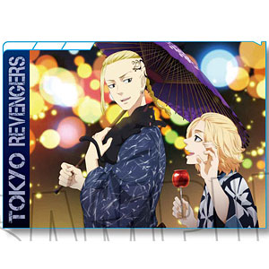 クリアファイル3ポケット 東京リベンジャーズ マイキー＆ドラケン(浴衣)