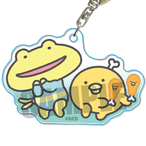 アクリルキーホルダー チキップダンサーズ ほねチキン＆スキップガエル先生