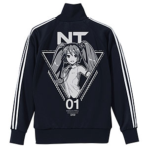 初音ミク NT ジャージ/NAVY×WHITE-XL