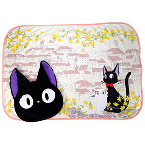 K-8497 クッションブランケット ジジ 街並み