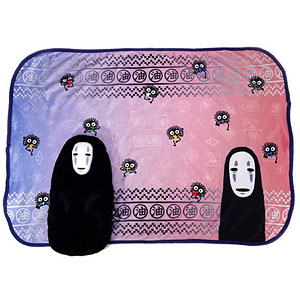 K-8498 クッションブランケット カオナシ 油