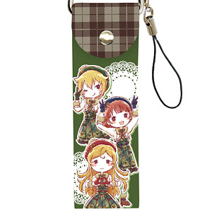 貴重　ガールズパンツァー　レザーストラップ　グラフアート ガールズ&パンツァー最終章_木札ストラップ 角谷杏 | 公式グッズ