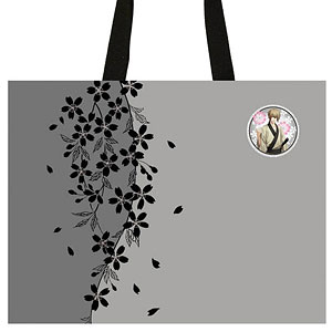 薄桜鬼 真改 京染トートBAG 和紙缶バッチ付 土方歳三[舞扇堂