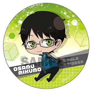 ワールドトリガー　空閑遊真 影浦雅人 迅悠一 缶バッジ 描き下ろし 烏丸京介 65mm缶バッジ トリガー起動（オン）Ver